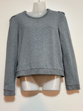 ADAM LIPPES GRAY SWEATER SIZE 8